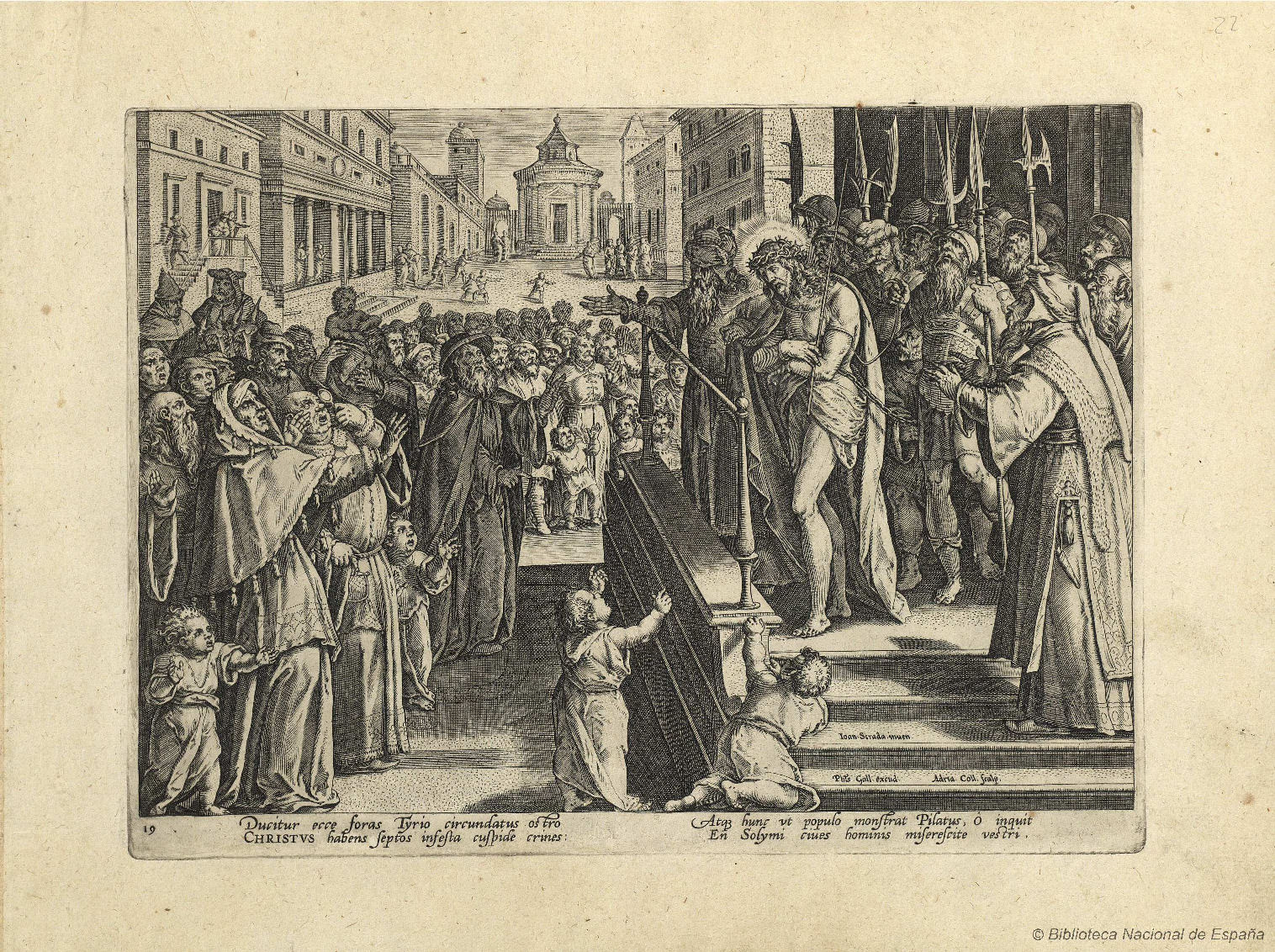 Ecce Homo da BIBLIOTECA NACIONAL DE ESPAÑA